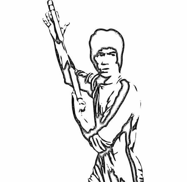 Гютаро раскраска