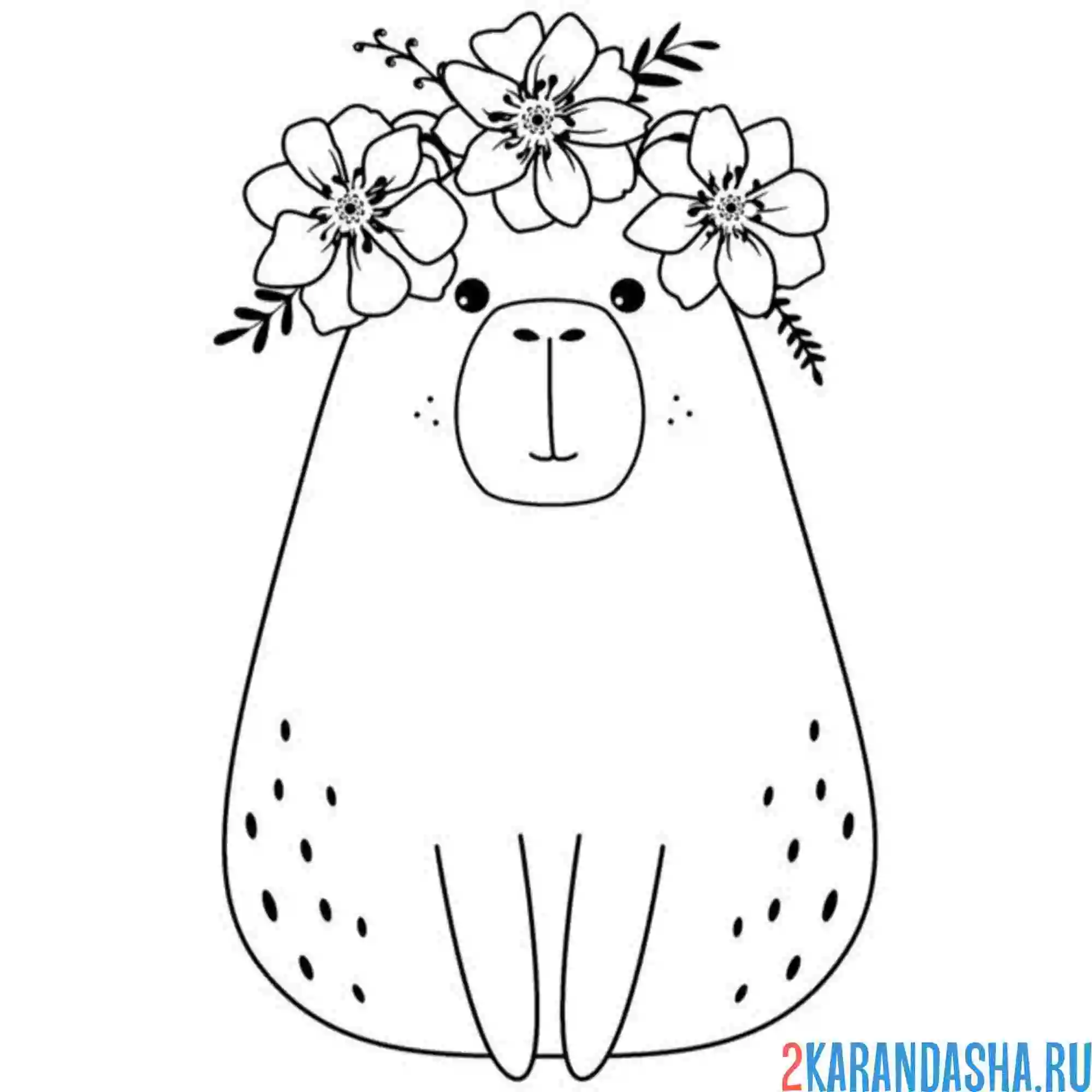 Раскраска кофибара