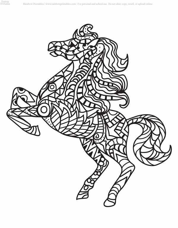 Раскраски сложные