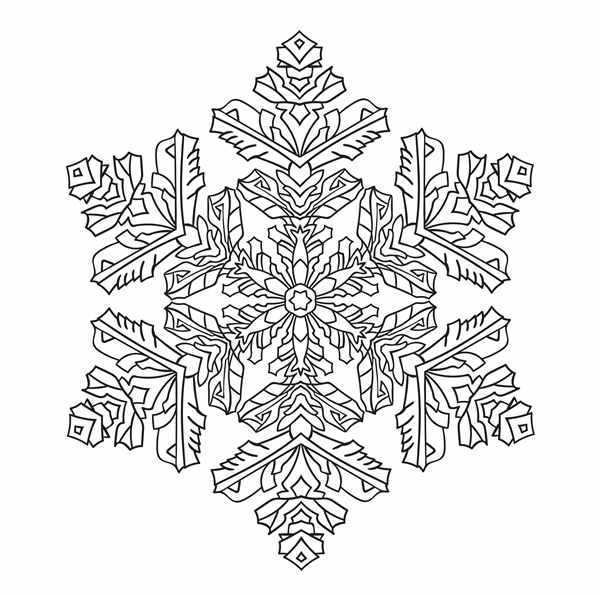 Новогодняя Мандала