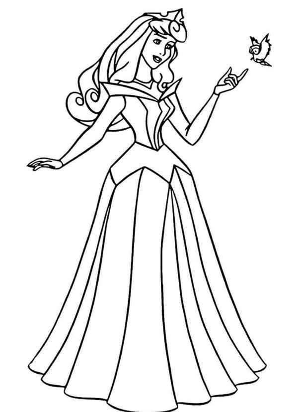 Раскраска Princess Disney