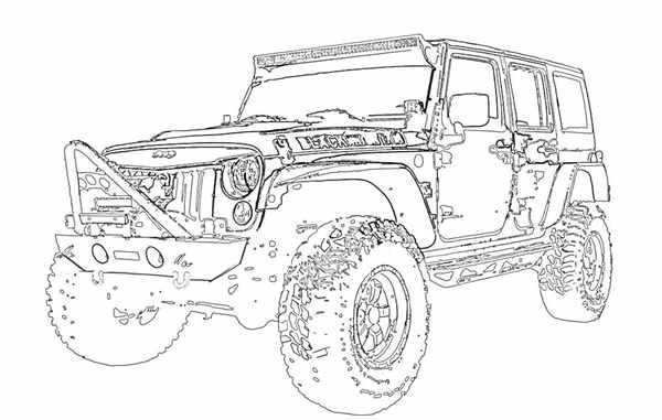 Чертеж Jeep Grand Cherokee 1998