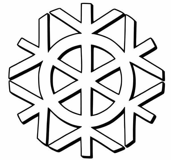 Веселые снежинки