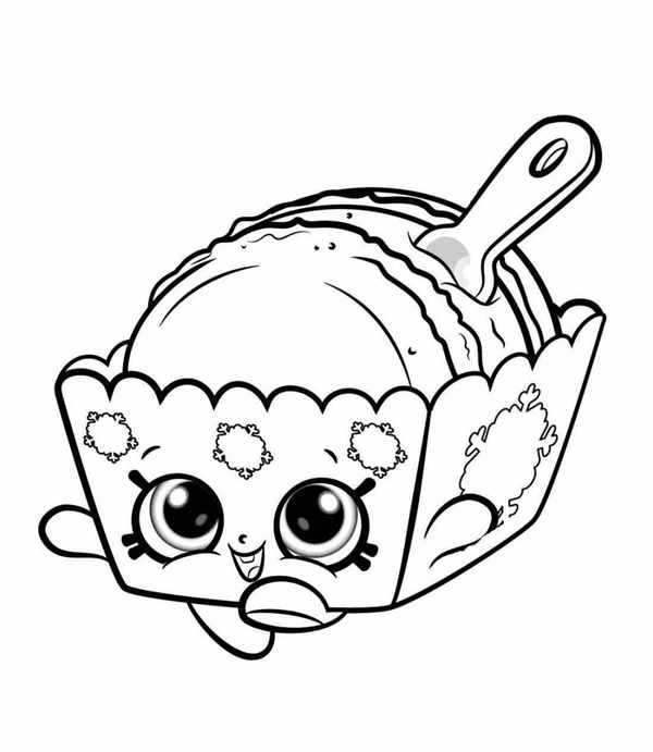 Раскраски для девочек куклы Шопкинс