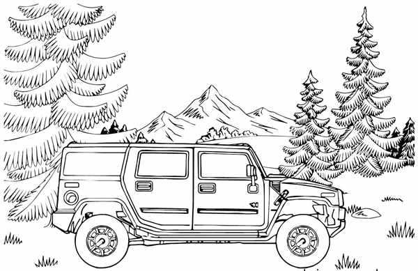 Ford f150 Raptor раскраска