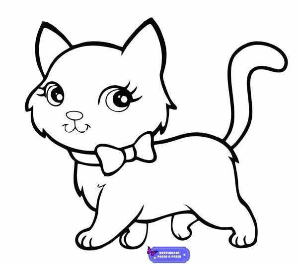 Раскраска. Котики