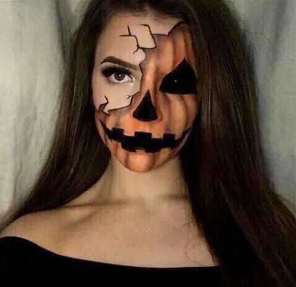 Макияж для Хэллоуина для детей