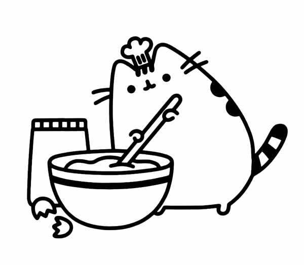 Кот Пушин Хэллоуин