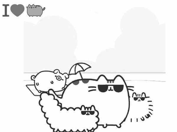 Pusheen Хэллоуин