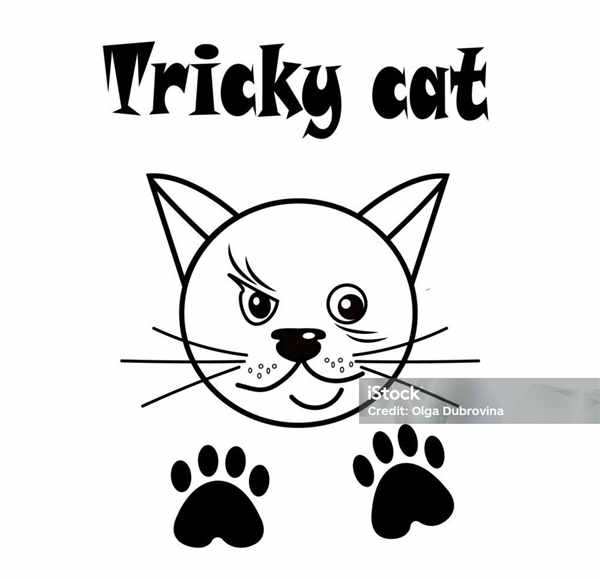 Раскраски смешные котики