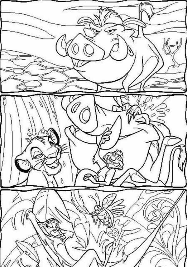 Eskiz Disney Тимон
