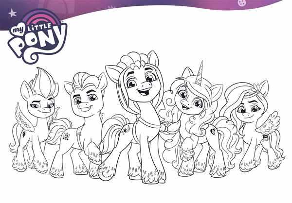 Раскраска my little Pony Эпплджек