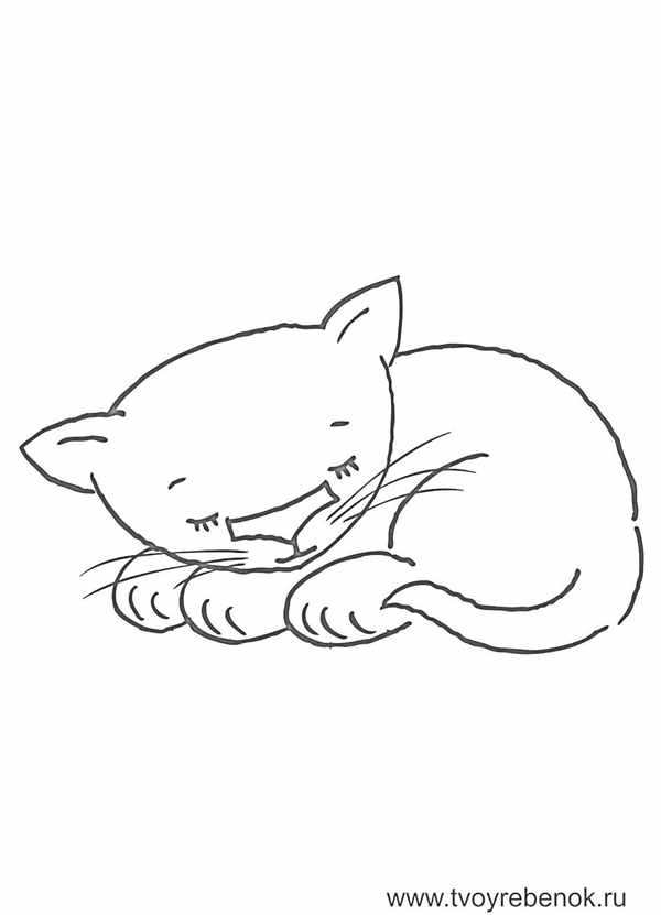 Раскраска котята в корзинке
