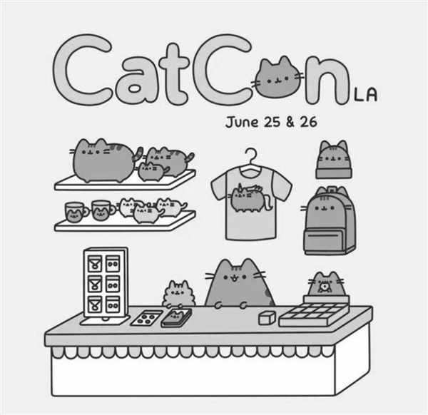 Раскраска котики Пушины