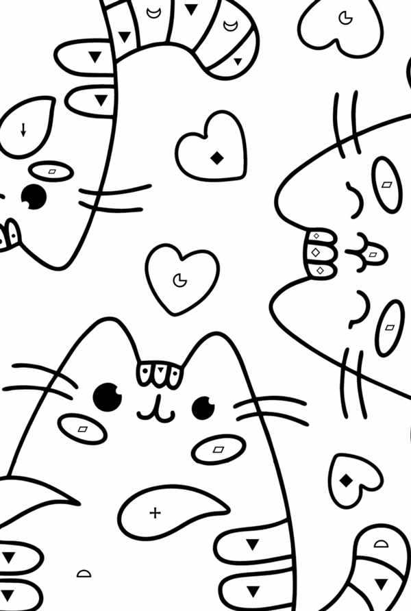 Котенок Гав раскраска для детей