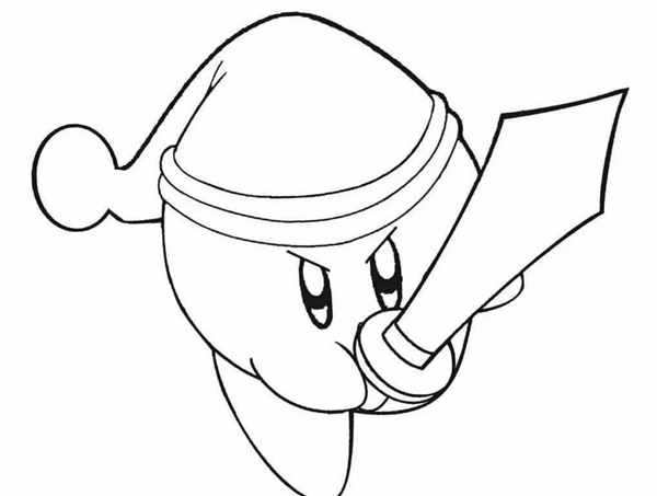 Kirby раскраска