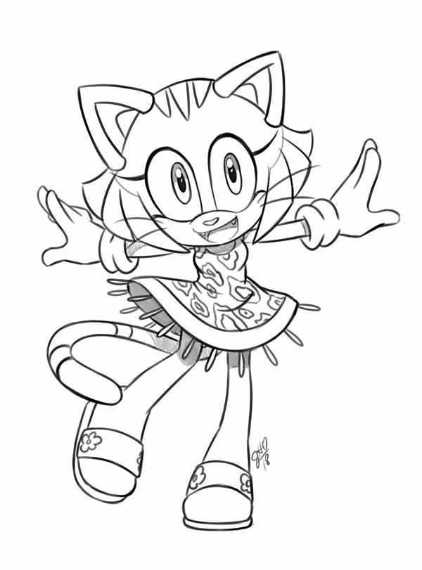 Крутая Раскраска Ружьё из Sonic
