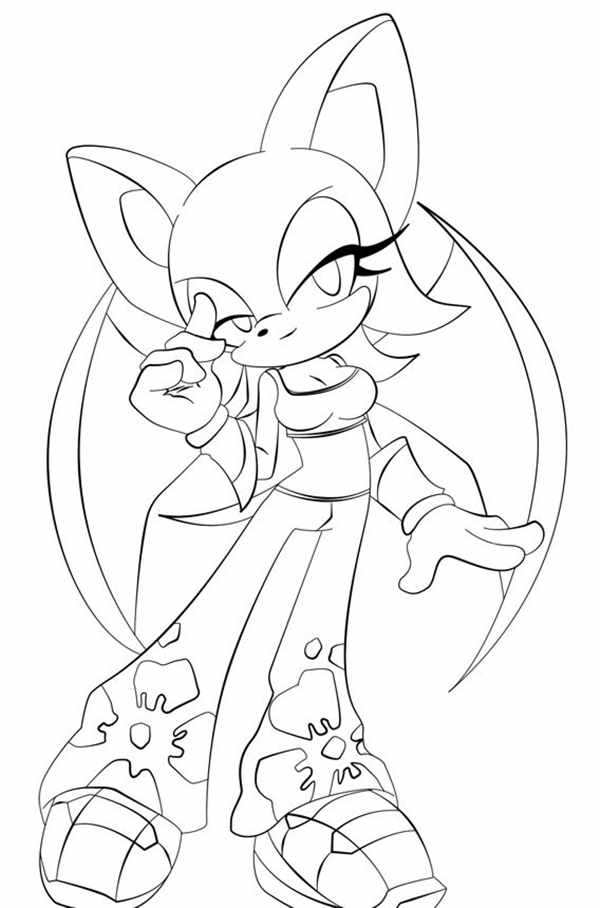 Крутая Раскраска Ружьё из Sonic
