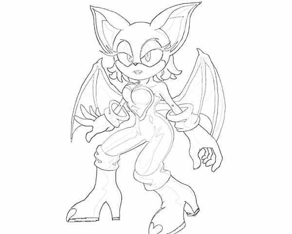 Крутая Раскраска Ружьё из Sonic