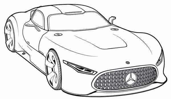 Автомобили (раскраски)