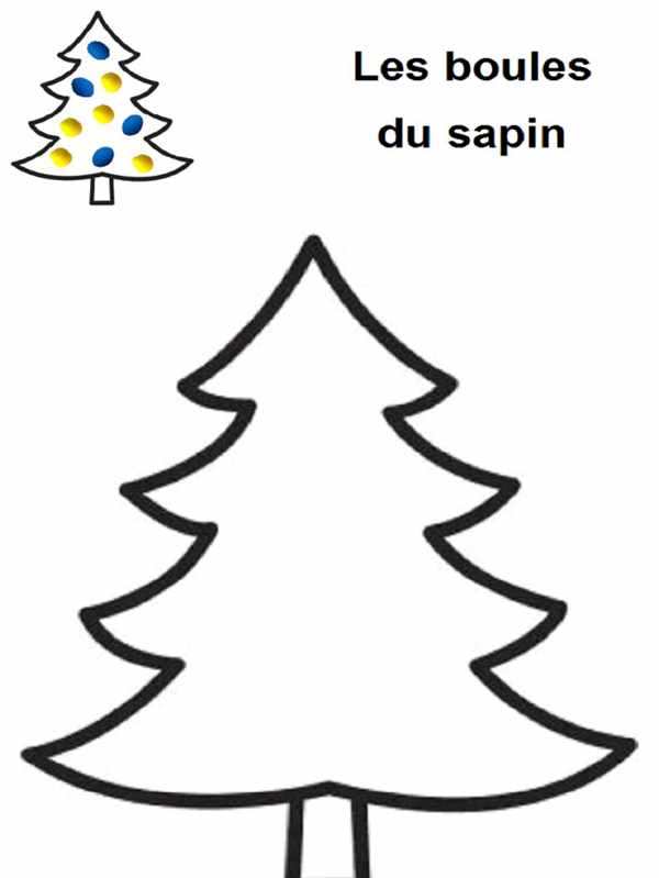 Елка раскраска