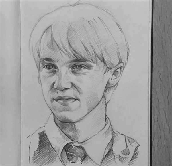 Раскраски Гарри Поттер Драко