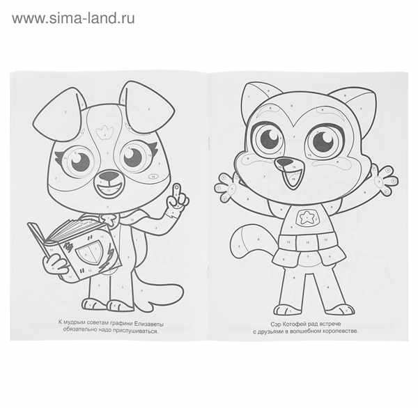 Магическая раскраска Маджики для