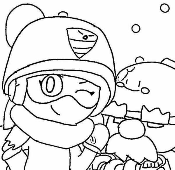 Раскраски Brawl Stars