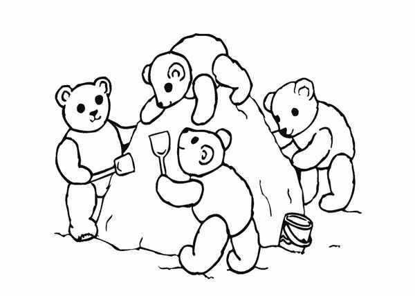 Раскраска цирк для детей 6-7 лет