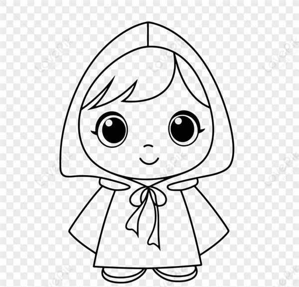 Мила улыбается в новой раскраске