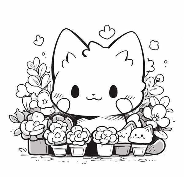 Коты Воители лайны Чиби