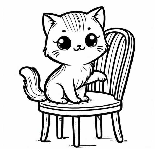 Раскраска корзина с цветами