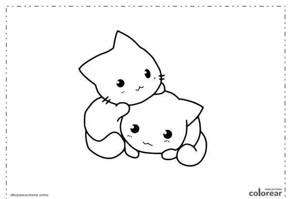 Милый котикорн веселая раскраска