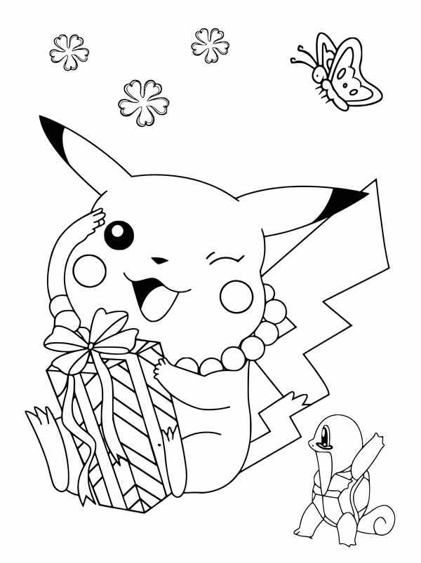 Покемонов Eevee раскраска