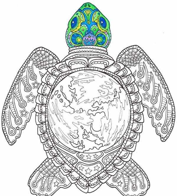 Раскраски антистресс рыбки