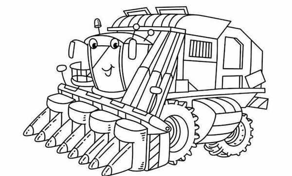Рисунки трактора ДТ 75