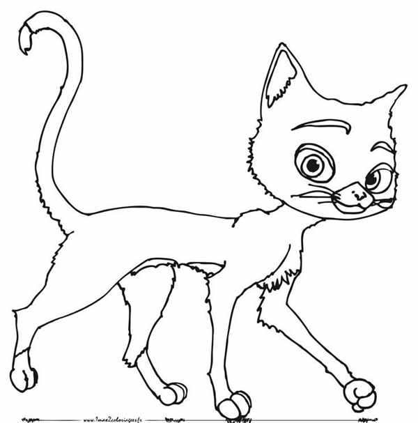 Коты Аристократы раскраска
