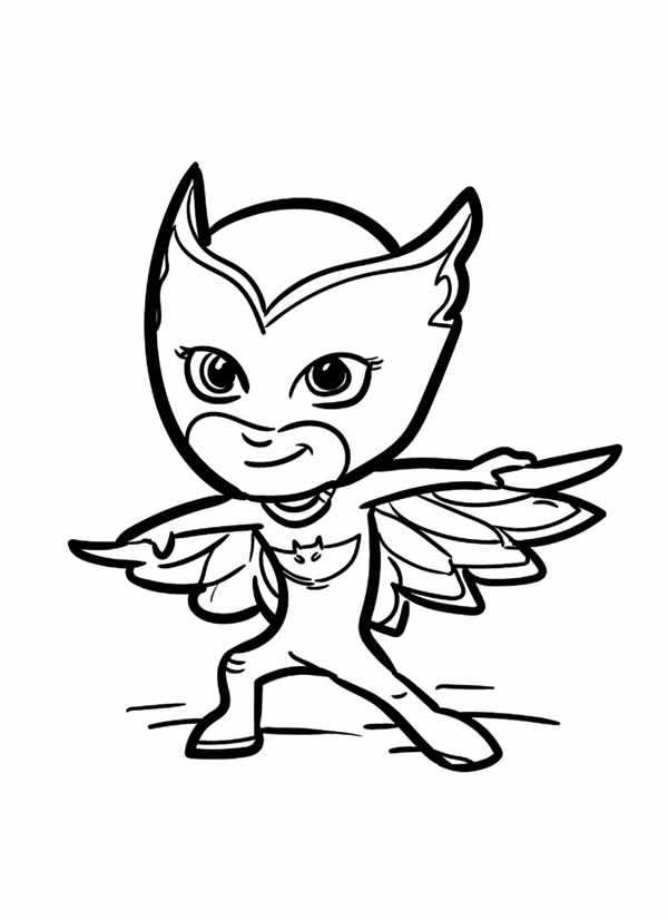 PJ Masks раскраски Гекко