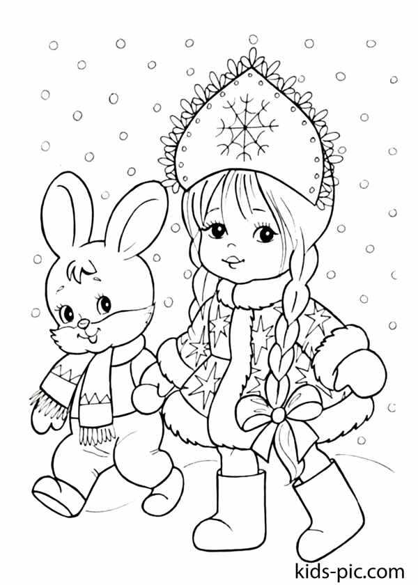 Новогодняя машина раскраска