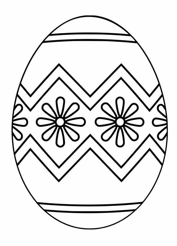 Пасхальное яйцо рисунок