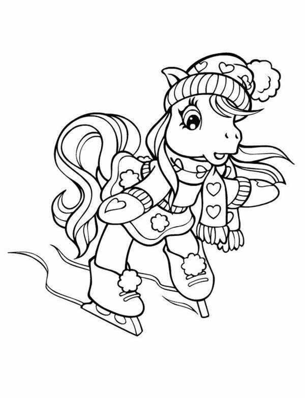 Раскраска my little Pony Санни