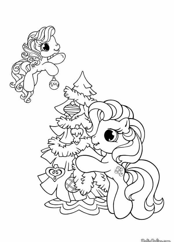 My little Pony раскраска Радуга Дэш