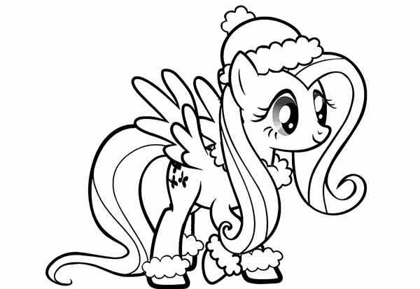 Раскраска my little Pony Санни