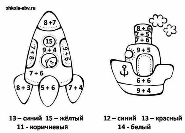 Математическая раскраска