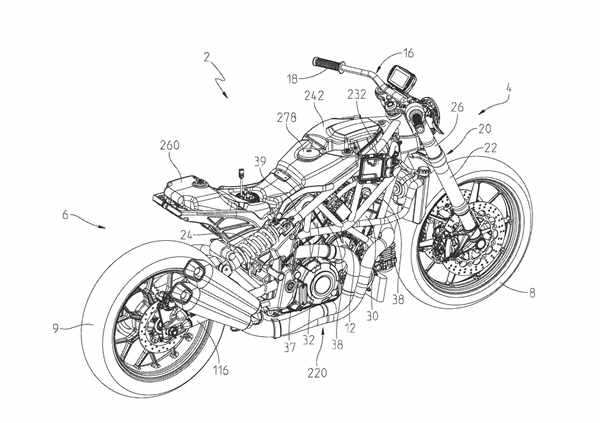 Suzuki GSX r600 чертёж