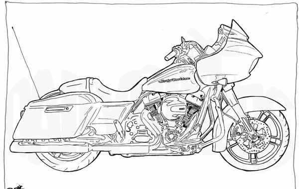 Harley Davidson Blueprint