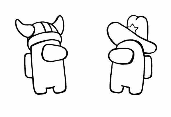 Раскраска А mongs КлоунCreative Coloring for Fans