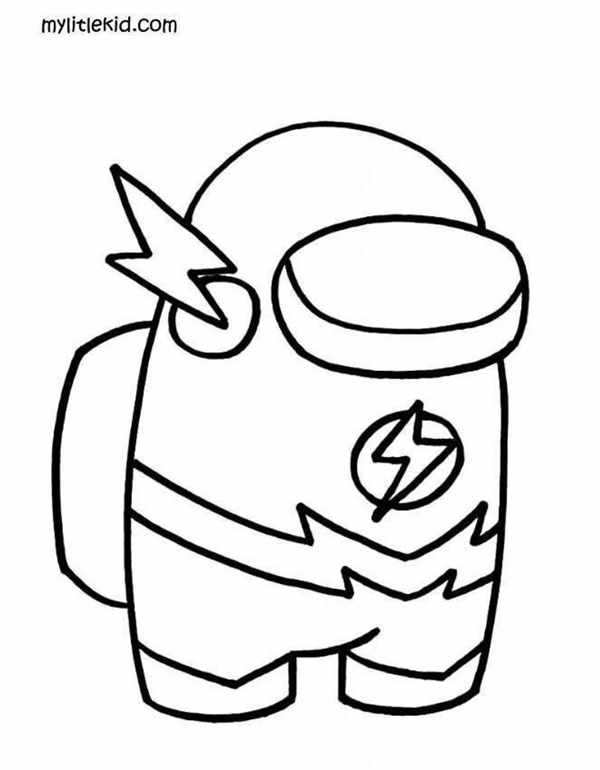 Раскраска А mongs КлоунCreative Coloring for Fans