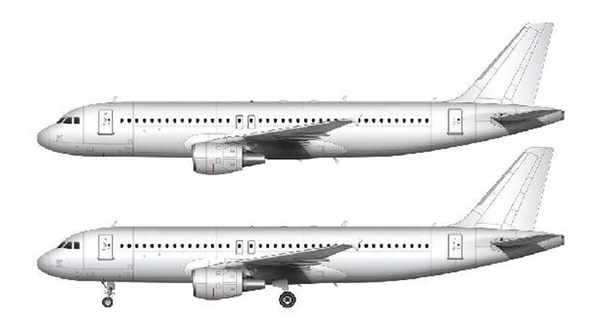 Аэробус а320 рисунок