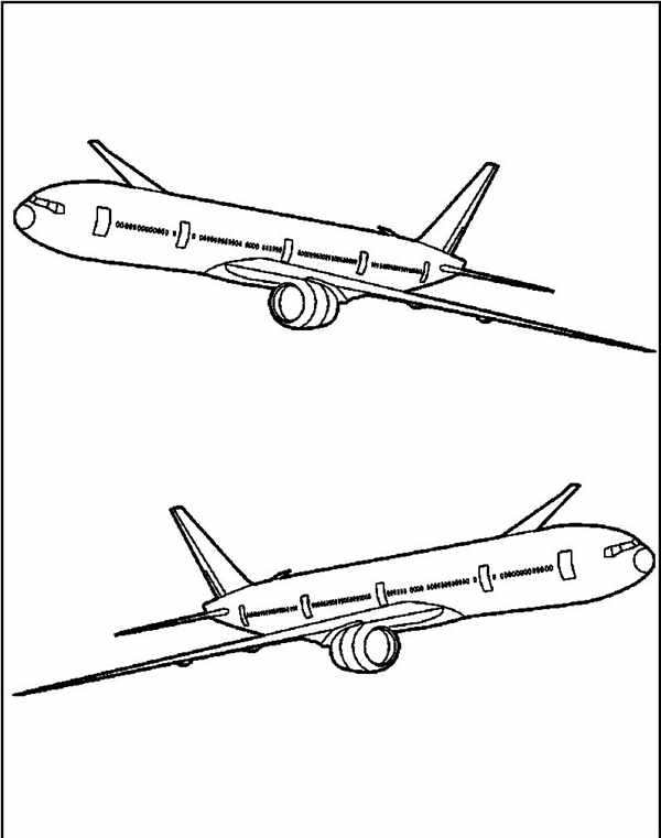Раскраска Аэробус A380 Волшебный Способ Увлекательного Творчества